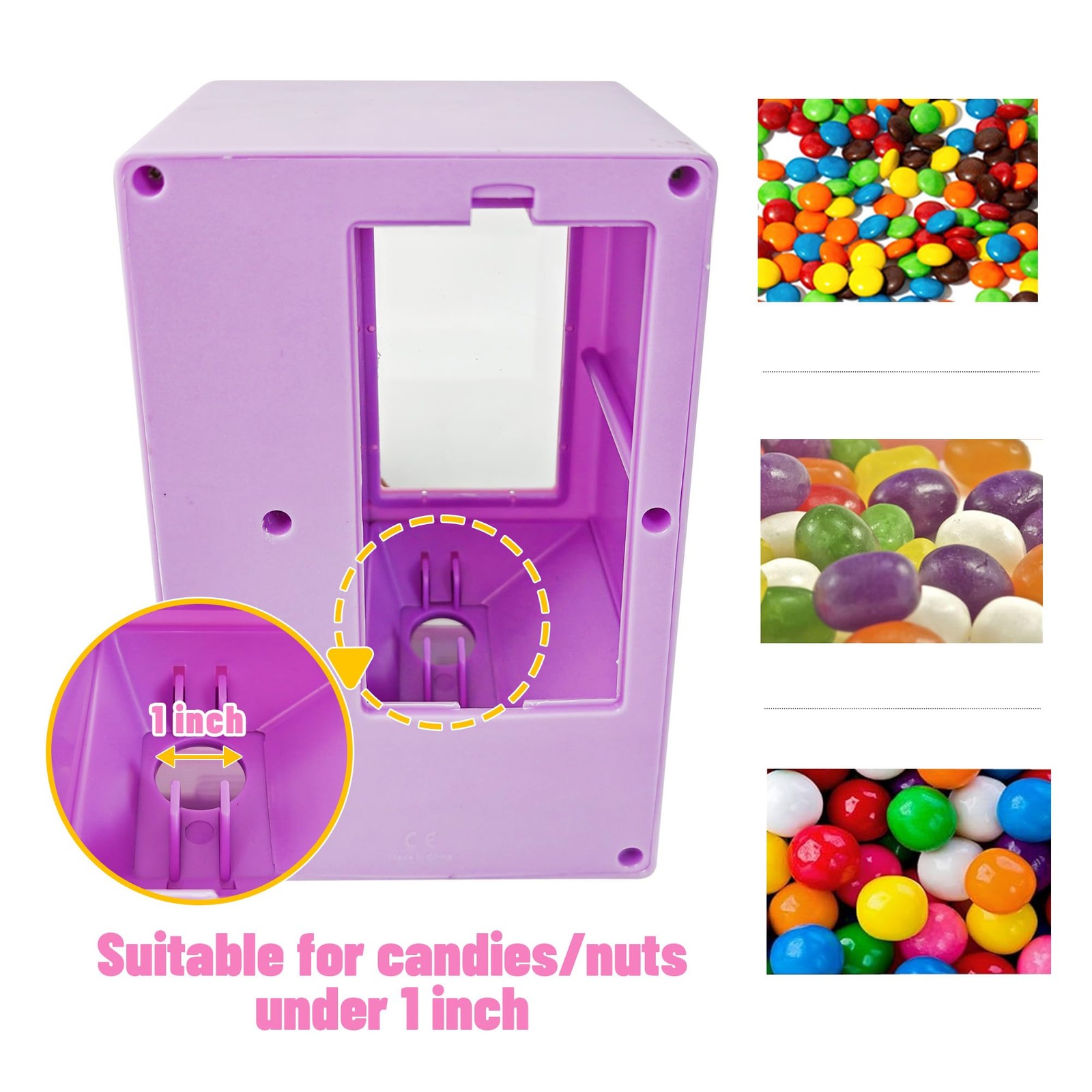 Candy Dispenser Cute Vending Machine For Desktop Manual Candy Machine Dispense M