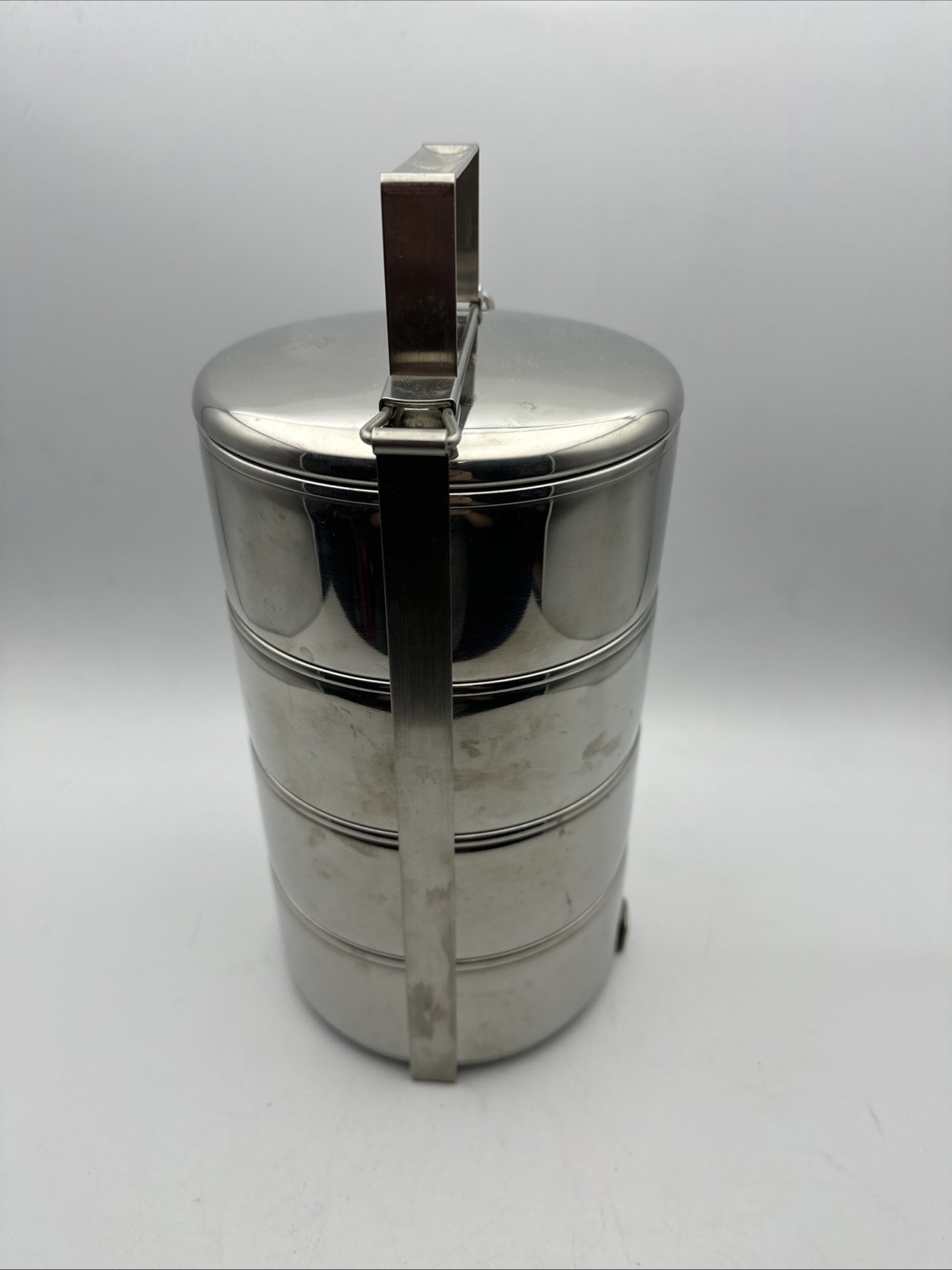 Thai Zebra Brand Stainless Steel Buddy X 4 Tier Food Carrier