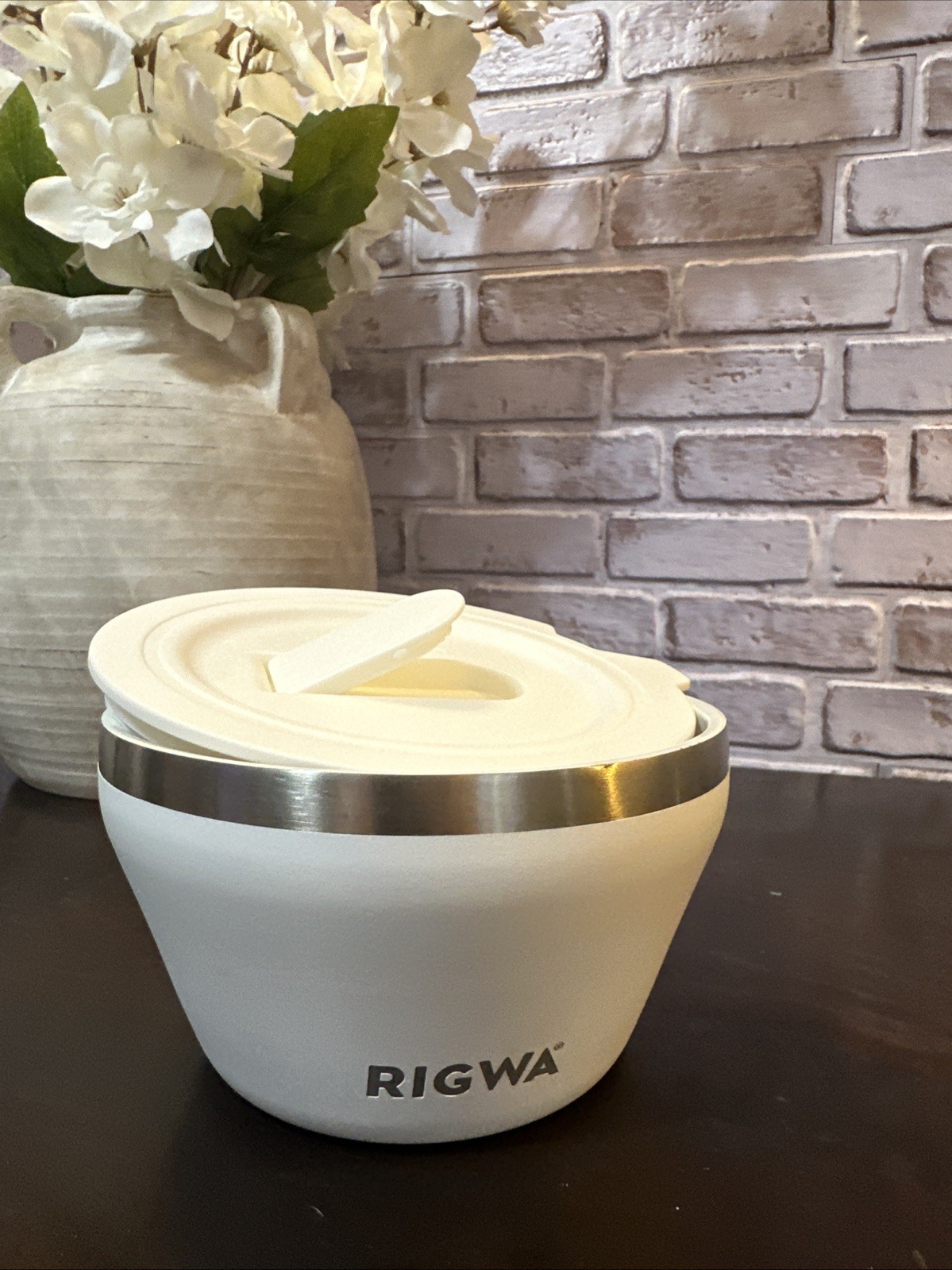 Rigwa Life 20 Oz. Fresh Bowl Kit, White