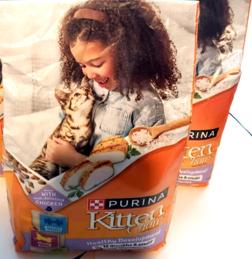 Purina Cat Chow Complete High Protein With Chicken Cat Food Dry Formula -Pack 2