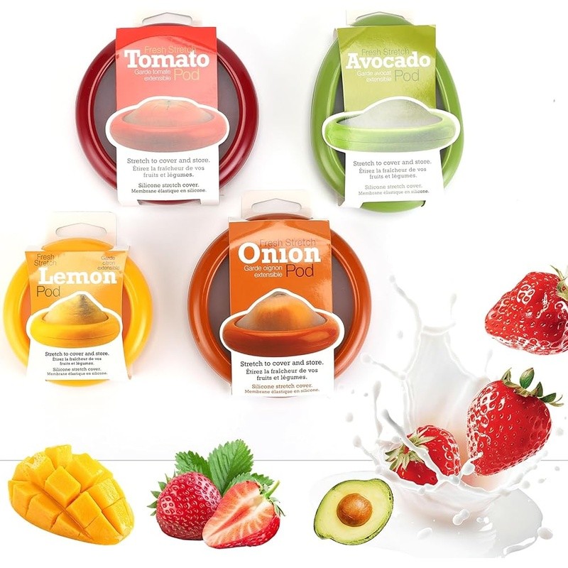 Airtight Avocado Keeper Container Easy Open Fruit Storage Kitchen Organizer New