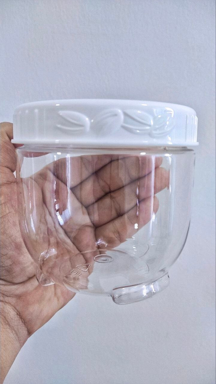 Airtight clear plastic food container storage kitchen modern design