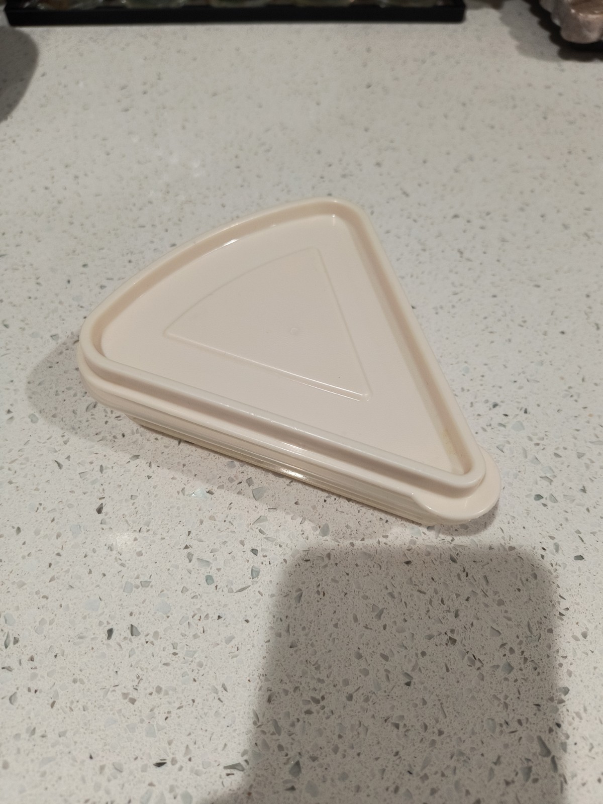Rubbermaid Pie Slice Container with Almond Lid