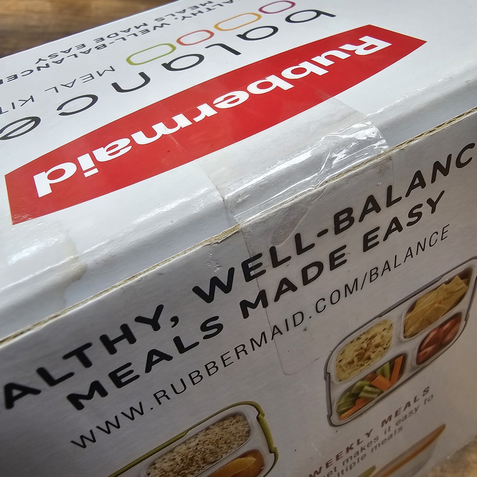 Rubbermaid Balance Meal Planning Kit 2 Kits New In Box Plus Meal Planning Guide