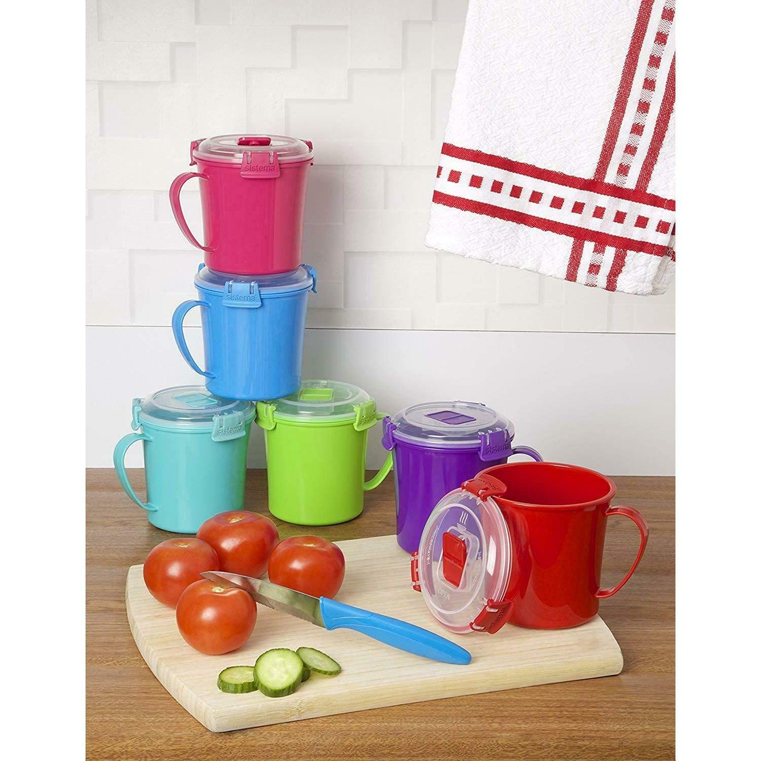 Microwave Medium Soup Mug | Microwave Food Container | 656 ml | BPA-Free | Mi…