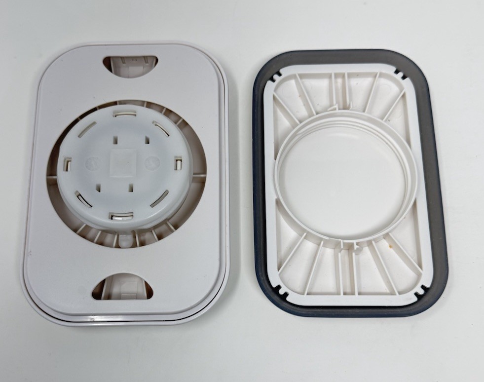 OXO POP Container Replacement Lid RoundPush Button Rubber Gasket Rectangle 4”x6”