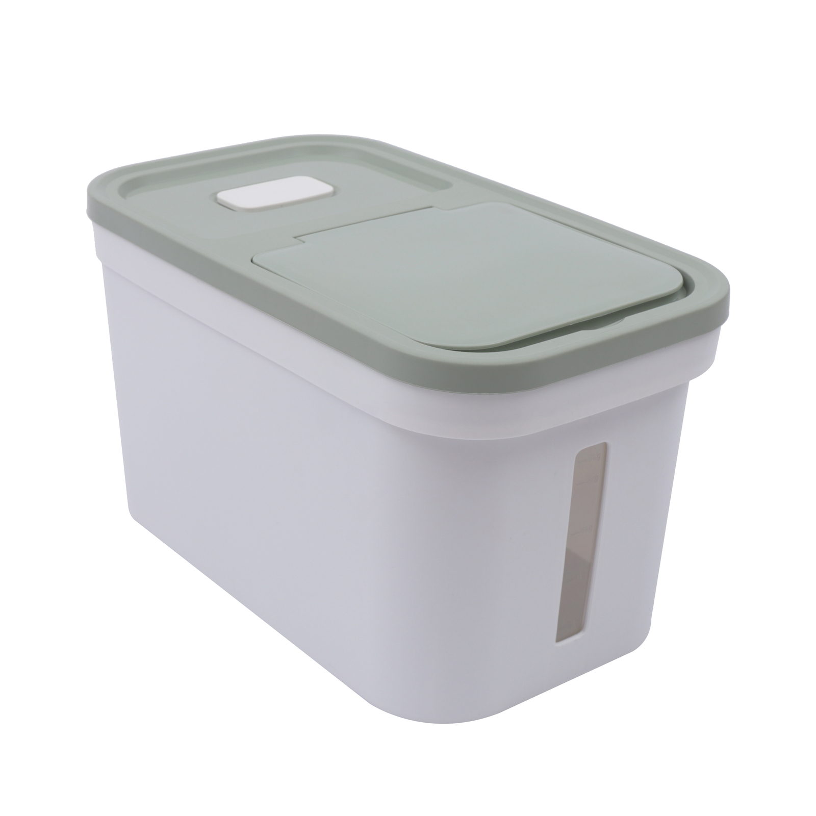 10kg Large Rice Storage Container Food Flour Airtight Box Rice Dispenser W/Cup