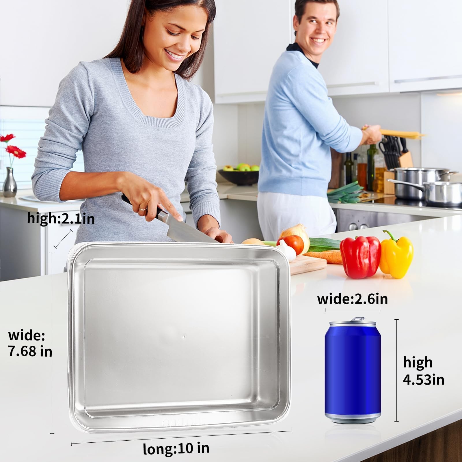 GIUOIDUO stainless steelFood Storage Containers setsstorage box with lidfreez…
