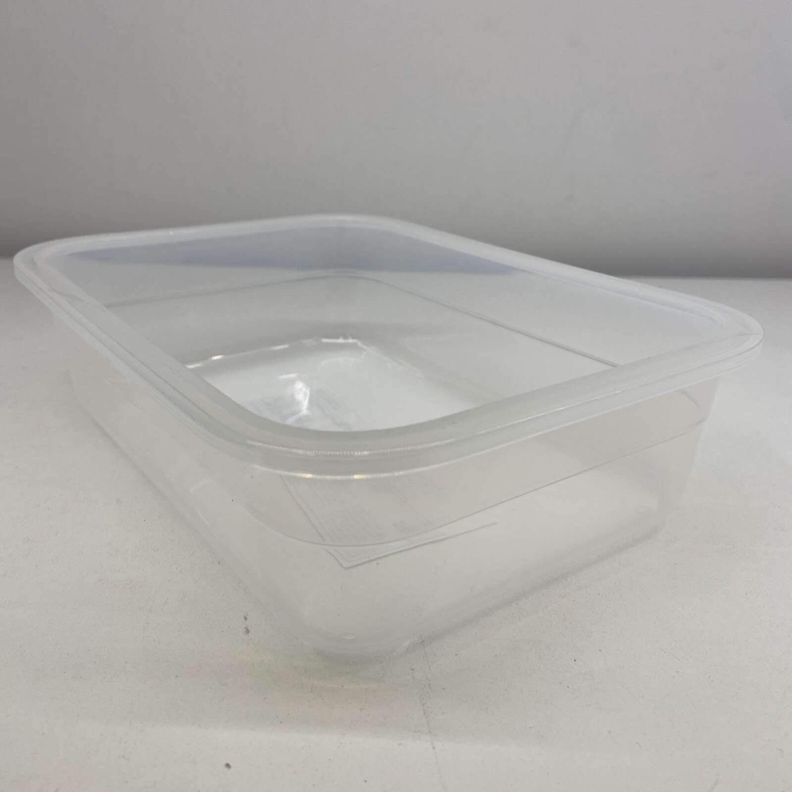 New IKEA 365+ Clear Rectangular Food Container 1.0 L (34 oz) 403.591.48