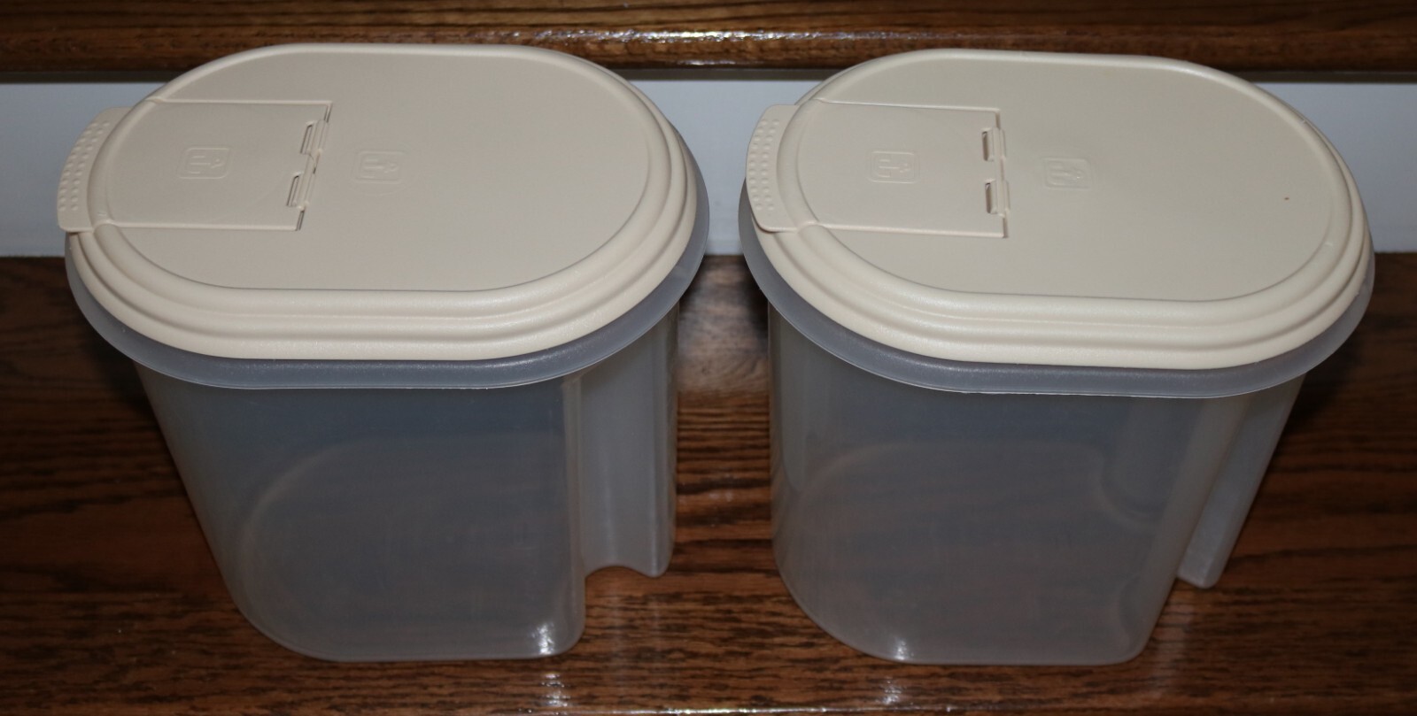 Set of 2 Anchor Hocking 1.5 Gallon Storage Containers with Flip Top Lids