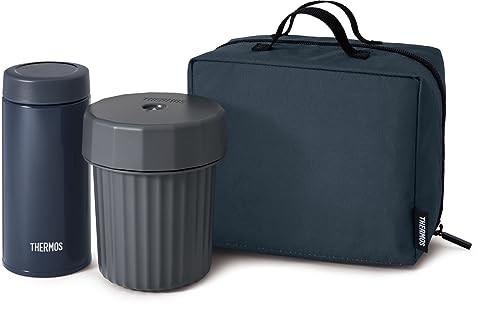 Thermos JEC-1000 NVY Noodle Container Navy for Hot and Cold Lunches