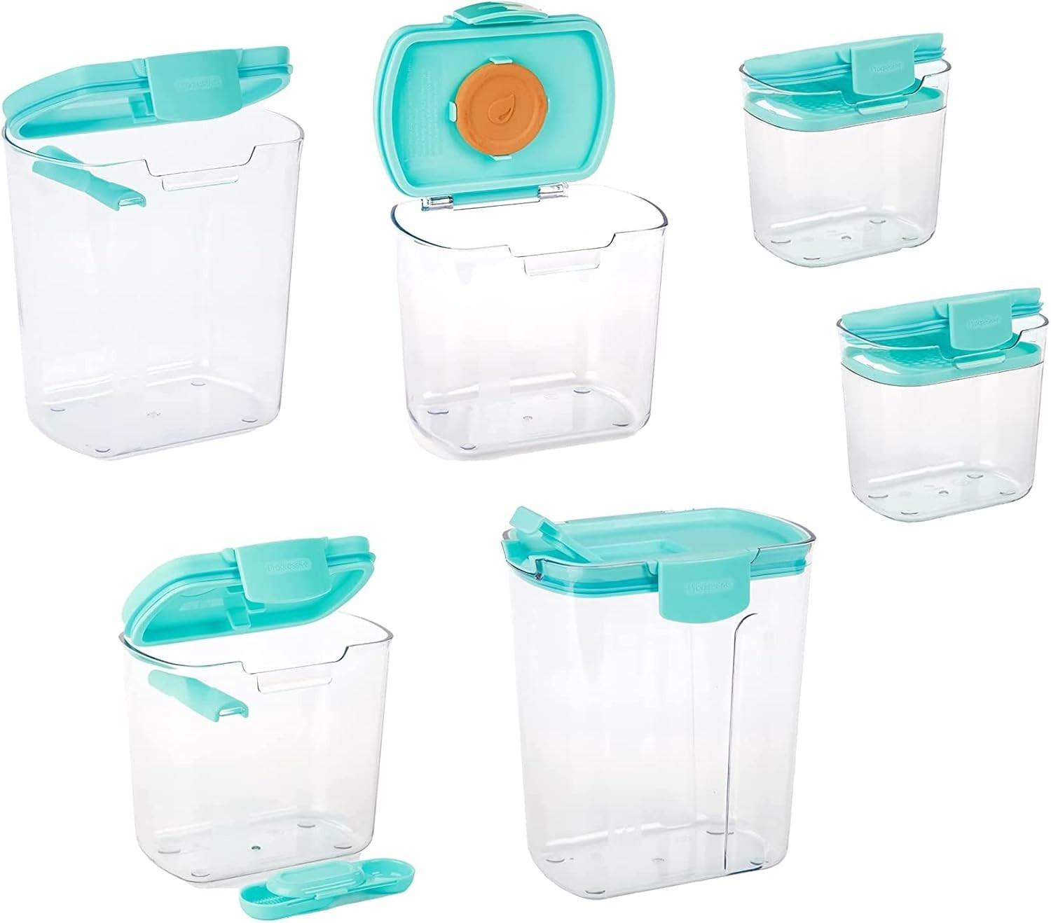 Airtight Kitchen Storage Canister Set for Flour & Sugar – Fresh Ingredients!