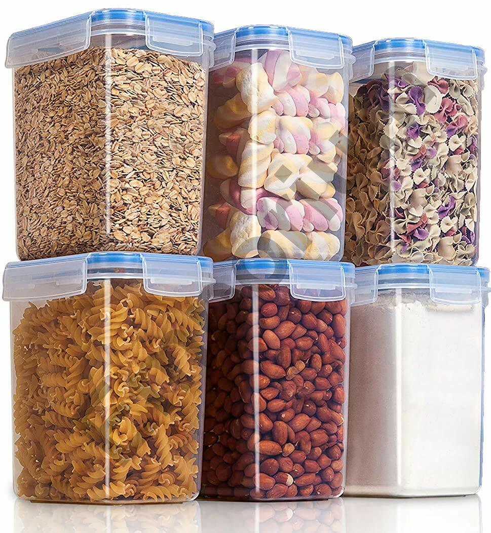 Containers Storage 1500 ml – 6pcs set, Air Tight Food Storage