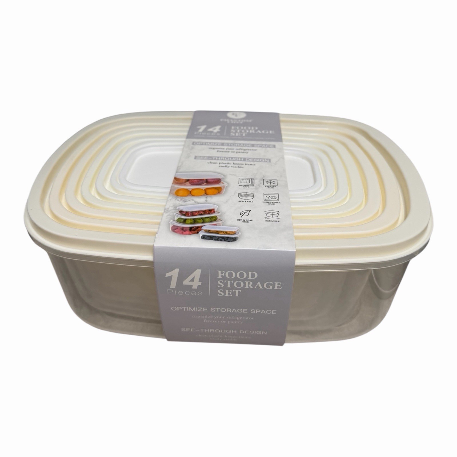14 pieces food storage set