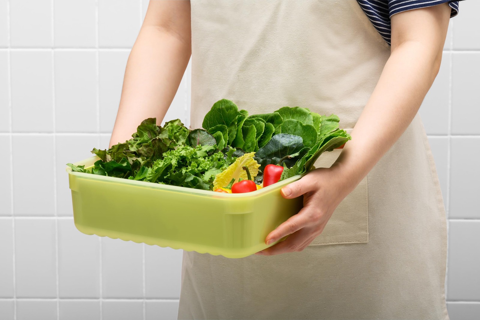 Fresh-Block Plastic Food Storage Container | Produce Storage Containers for F…