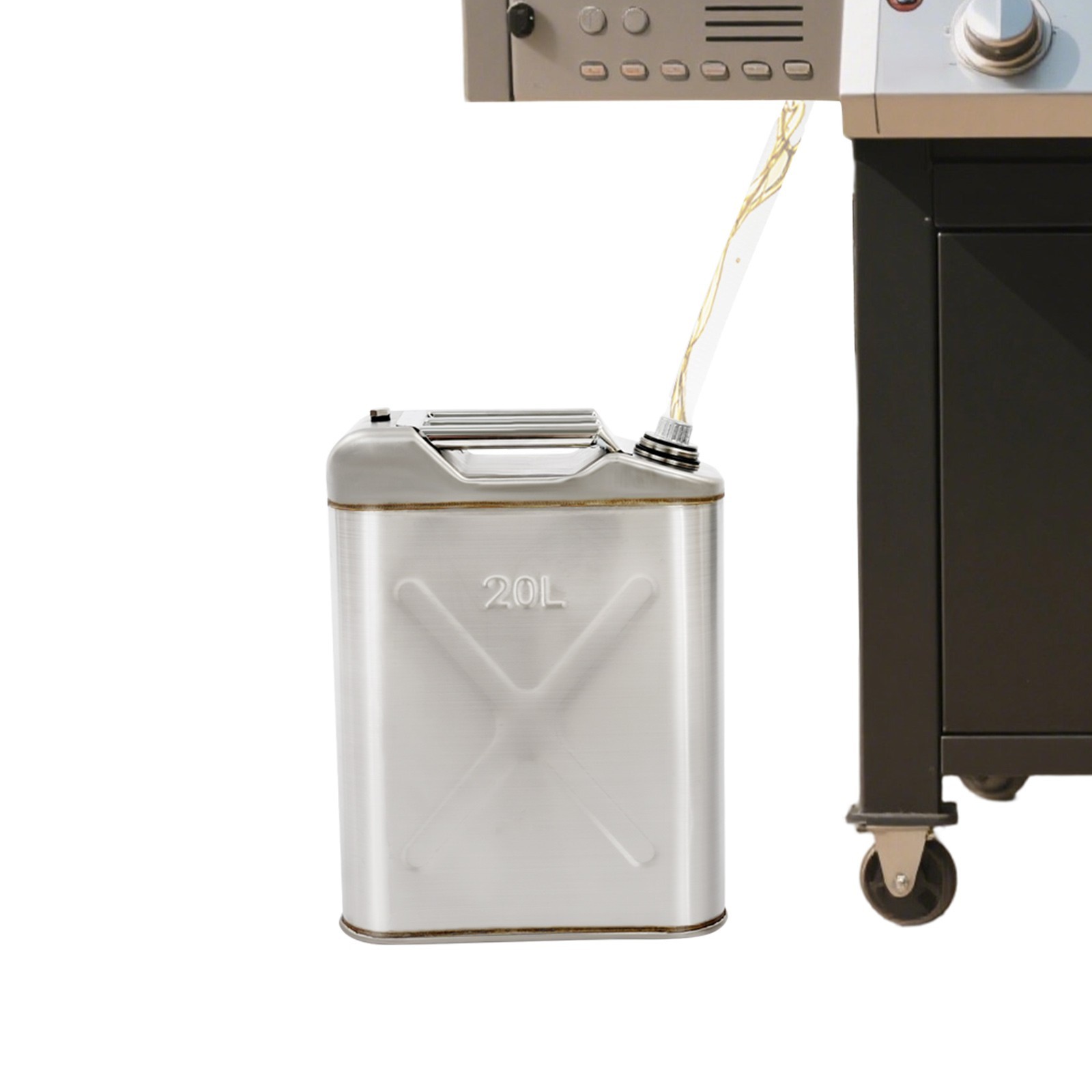 Cooking Oil Storage Can Heavy Duty Portable Storage Can for Camping 20L Oil Can