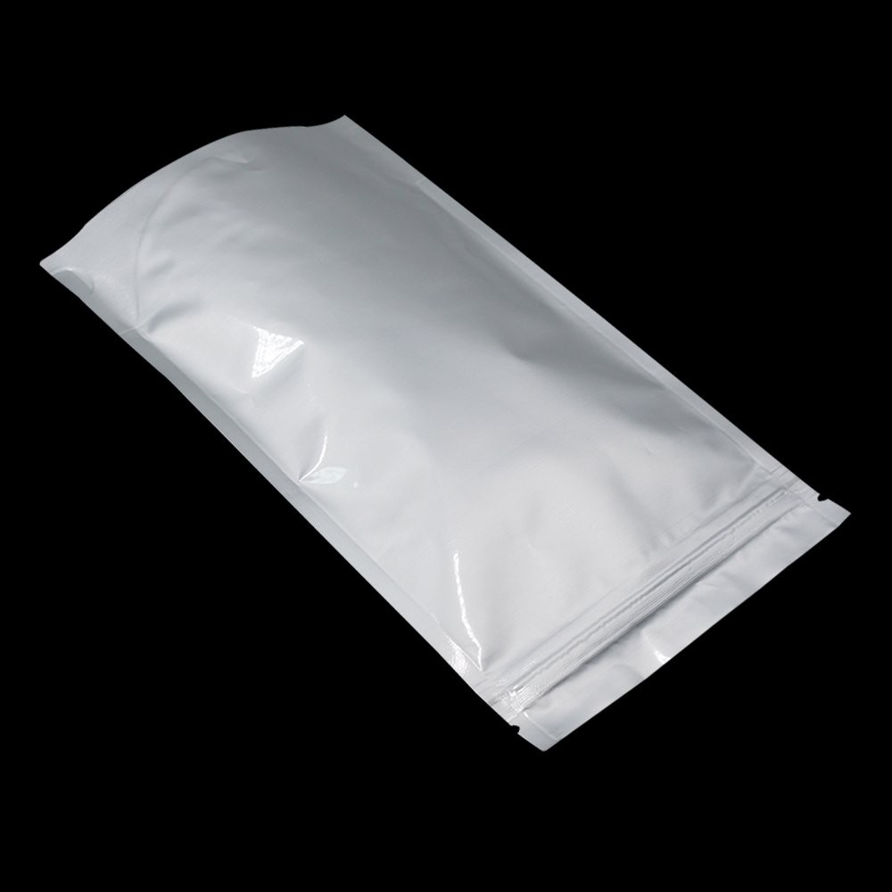 100 Pieces 3.54×5.12 inch (Inside Size 3.1×2.7) Small Silver Pure Aluminum Fo…