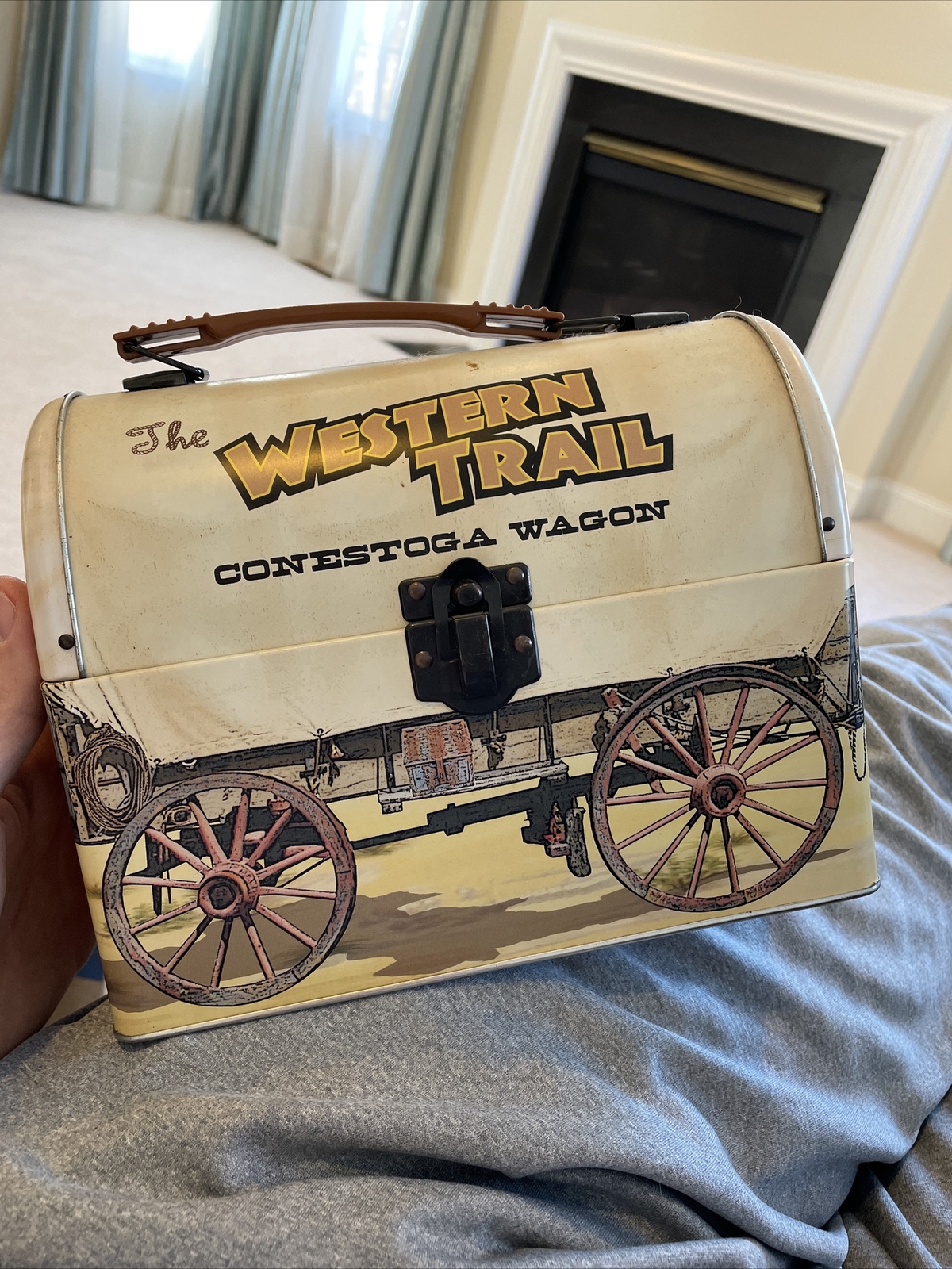The Western Trail Conestoga Wagon Lunch Box