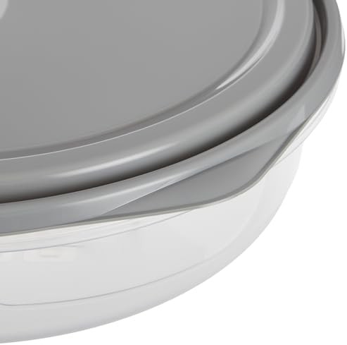 GoodCook EveryWare Extra Large 12 inch Round Container 2 pack, BPA Free
