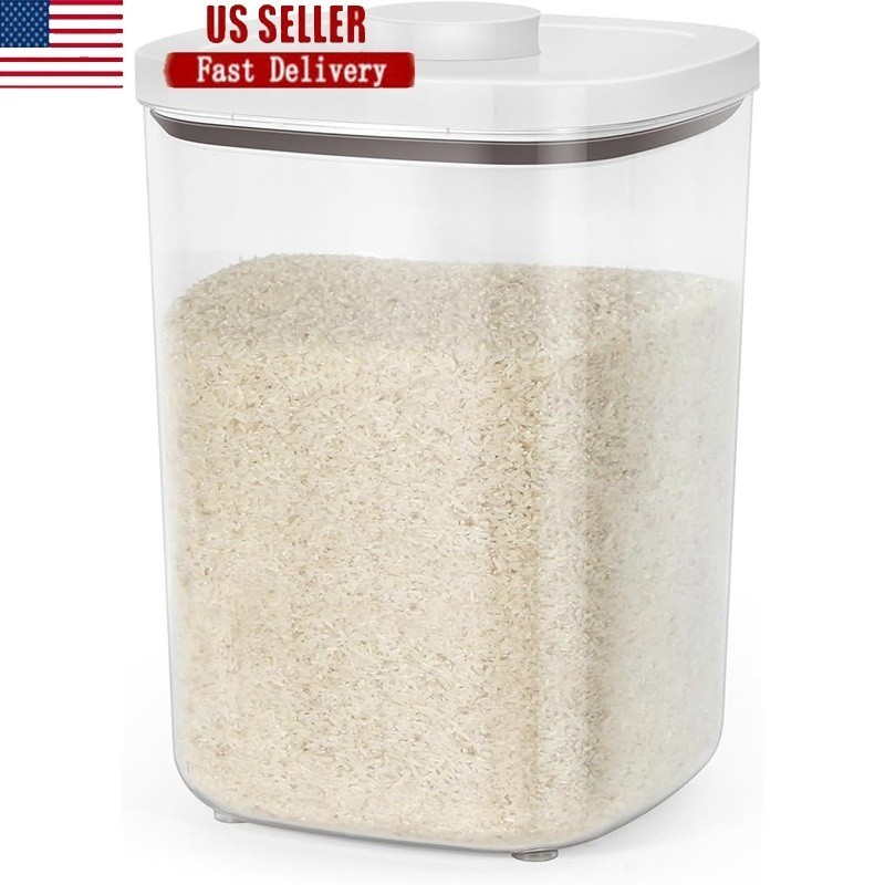 Airtight Large Kitchen Storage Container Rice Flour Grain Pet Food BPA Free New