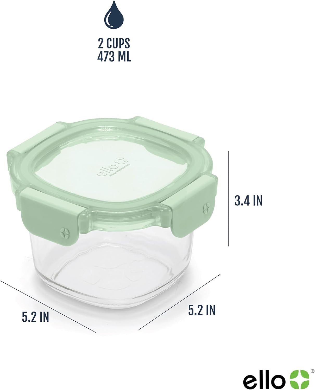 Color Lock Glass Meal Prep Sets Leak-Proof Glass Food Storage Containers with Ai