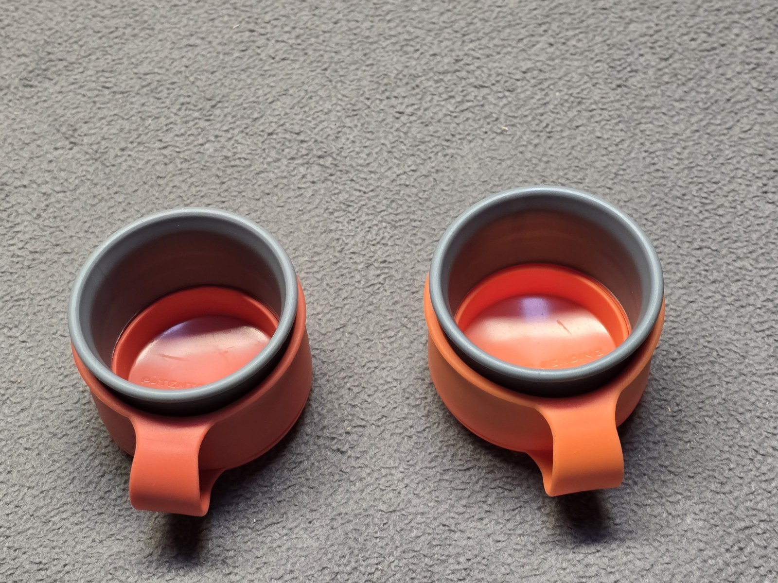 Two Copco Small Bag Caps Cover & Seal Your Bags For Easy & Fresh Storage, Orange