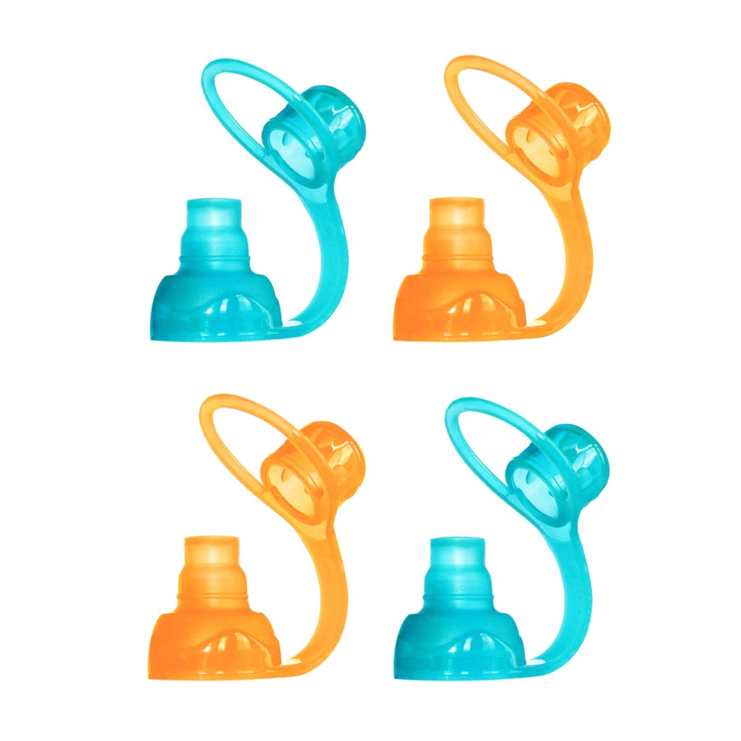 SoftSip Food Pouch Top | Baby Led Weaning | No Spill Flow Control Valve, Prot…