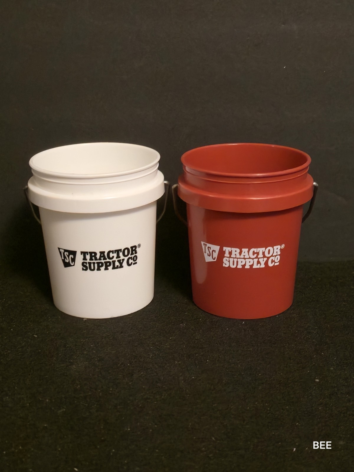 2 Mini 5 gal Buckets Tik Tok Viral “4 Tall Hard 2 Find Free Ship
