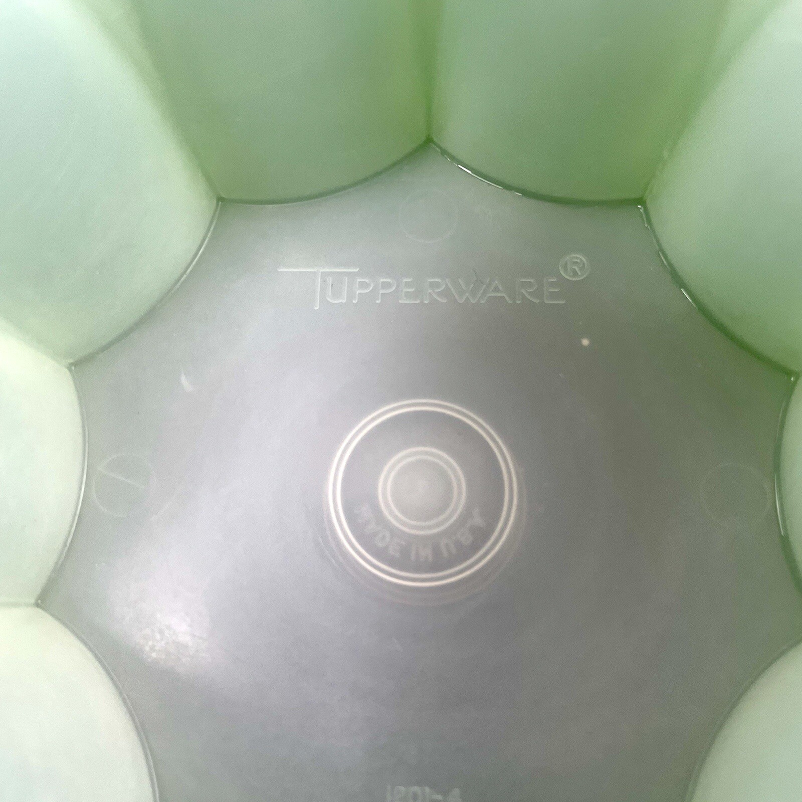 Tupperware Jello Mold Item #1202.2 3 Piece Mint Green Jello Mold Set