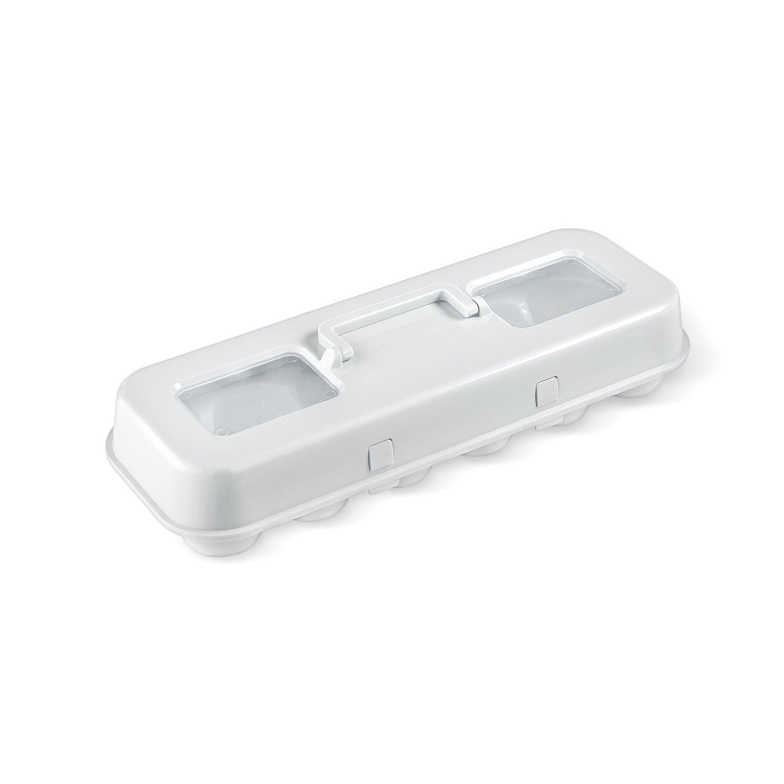 , 6.5 x 17.5 x 5 inches, White Cupcake Carton