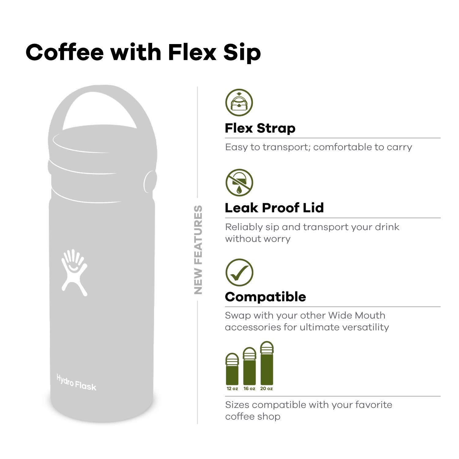 Hydro Flask Stainless Steel Coffee Travel Mug – 20 Oz Watermelon W20Bcx618