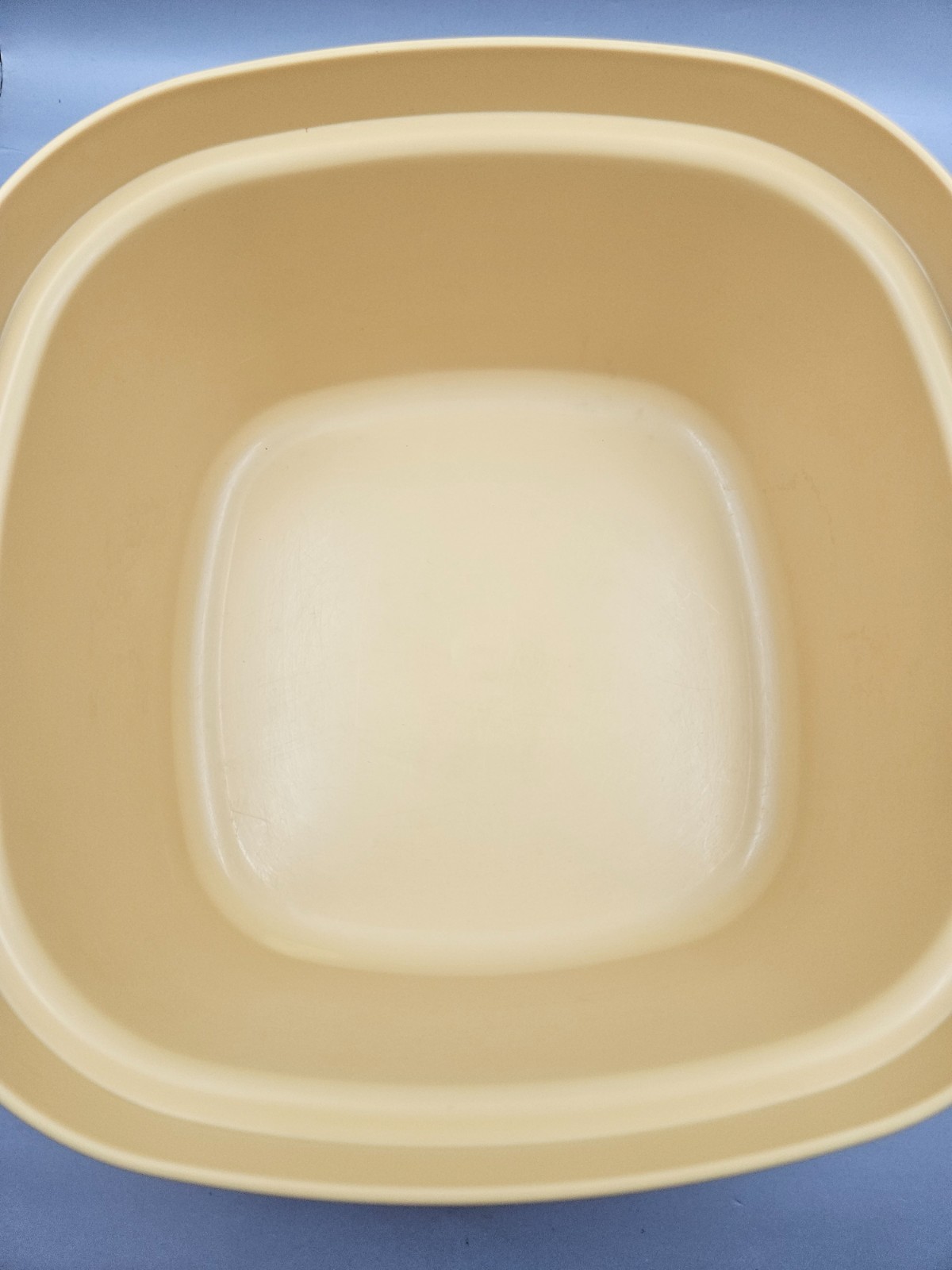 Vintage Tupperware 3 qt. Steam N Store Steamer #888-10 Harvest Gold 3 Piece Set
