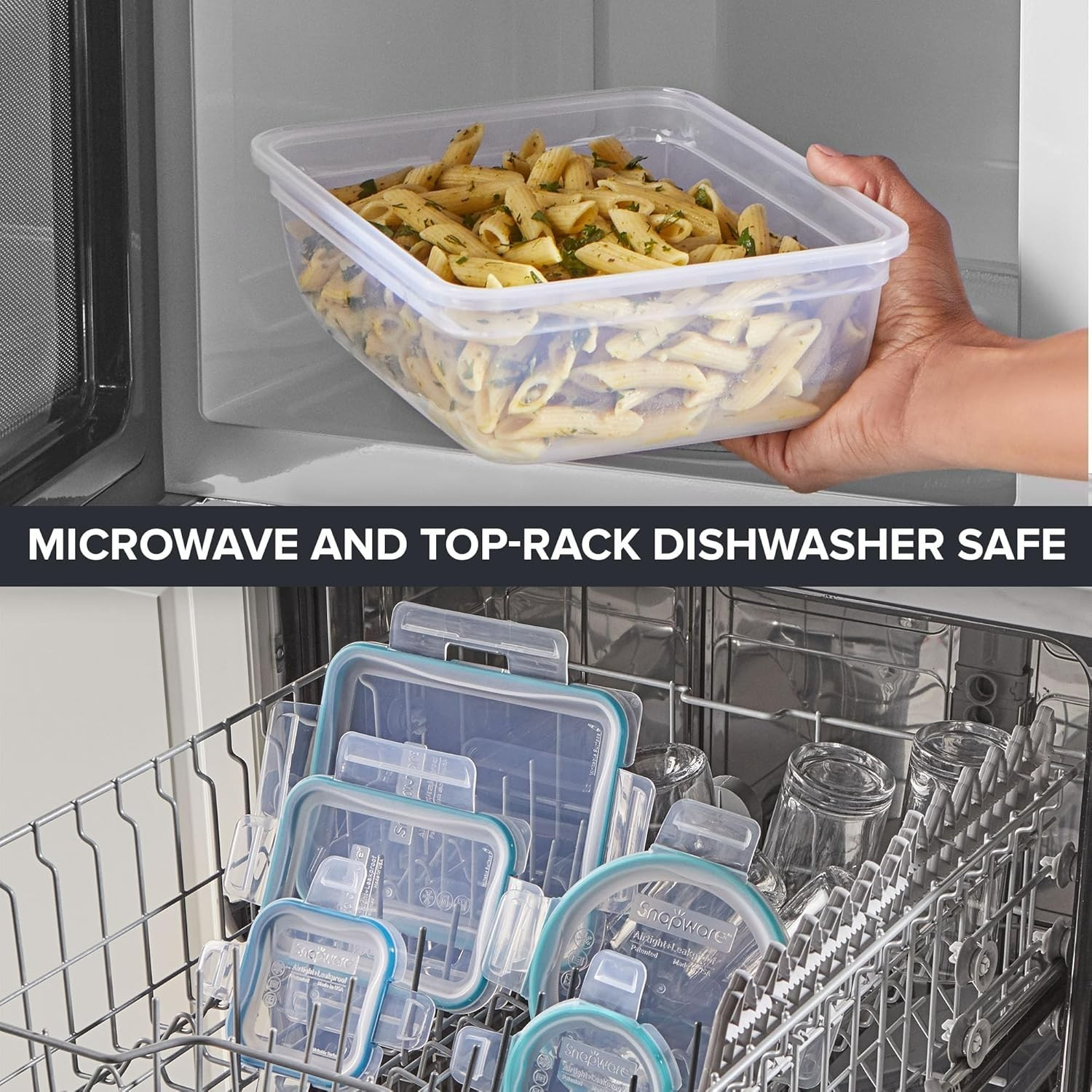 Durable Plastic Meal Prep Containers – 21-Pack Set with Labeling & Locking Lids