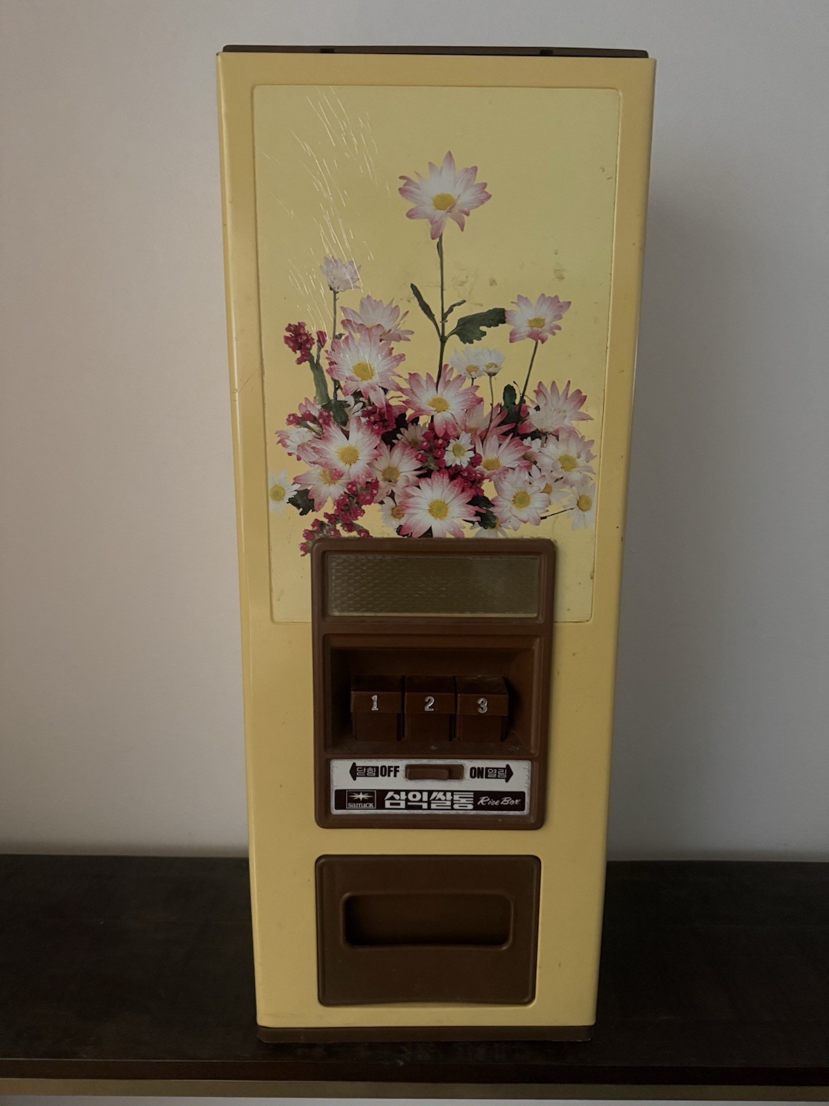 Samik Rice Dispenser SK-35 Korean Rice Box Retro Vintage Kitchen 33x12x12