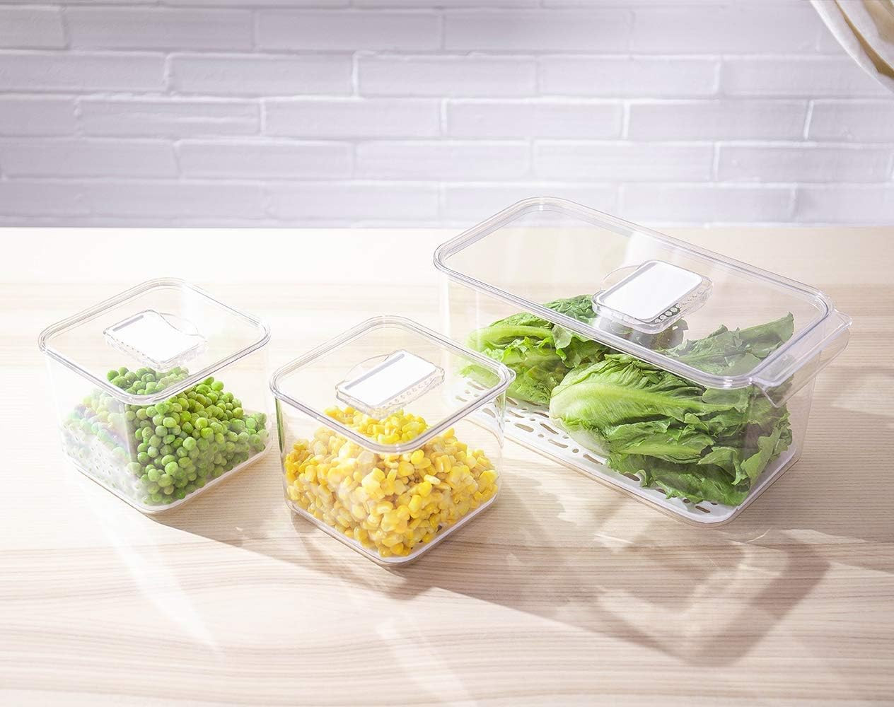Food Storage Containers and Wire Baskets
