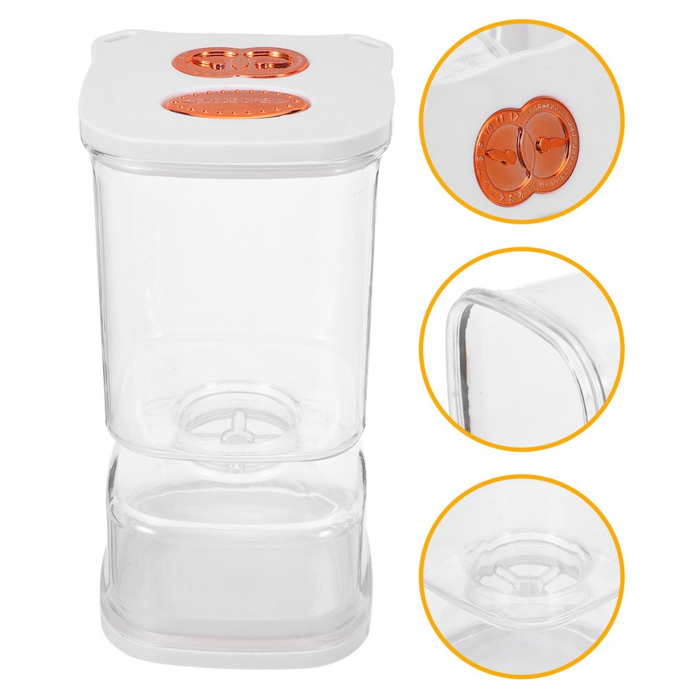 Vegetable Juice Separation Pickle Jar Glass with Strainer Fermentation Jars