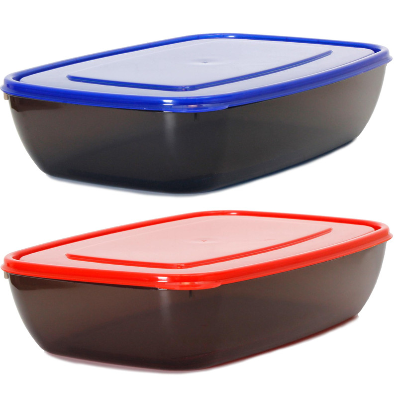 Youngever 2 Pack Extra Large Food Storage Containers 1.5 Gallon 15 Inch X 11