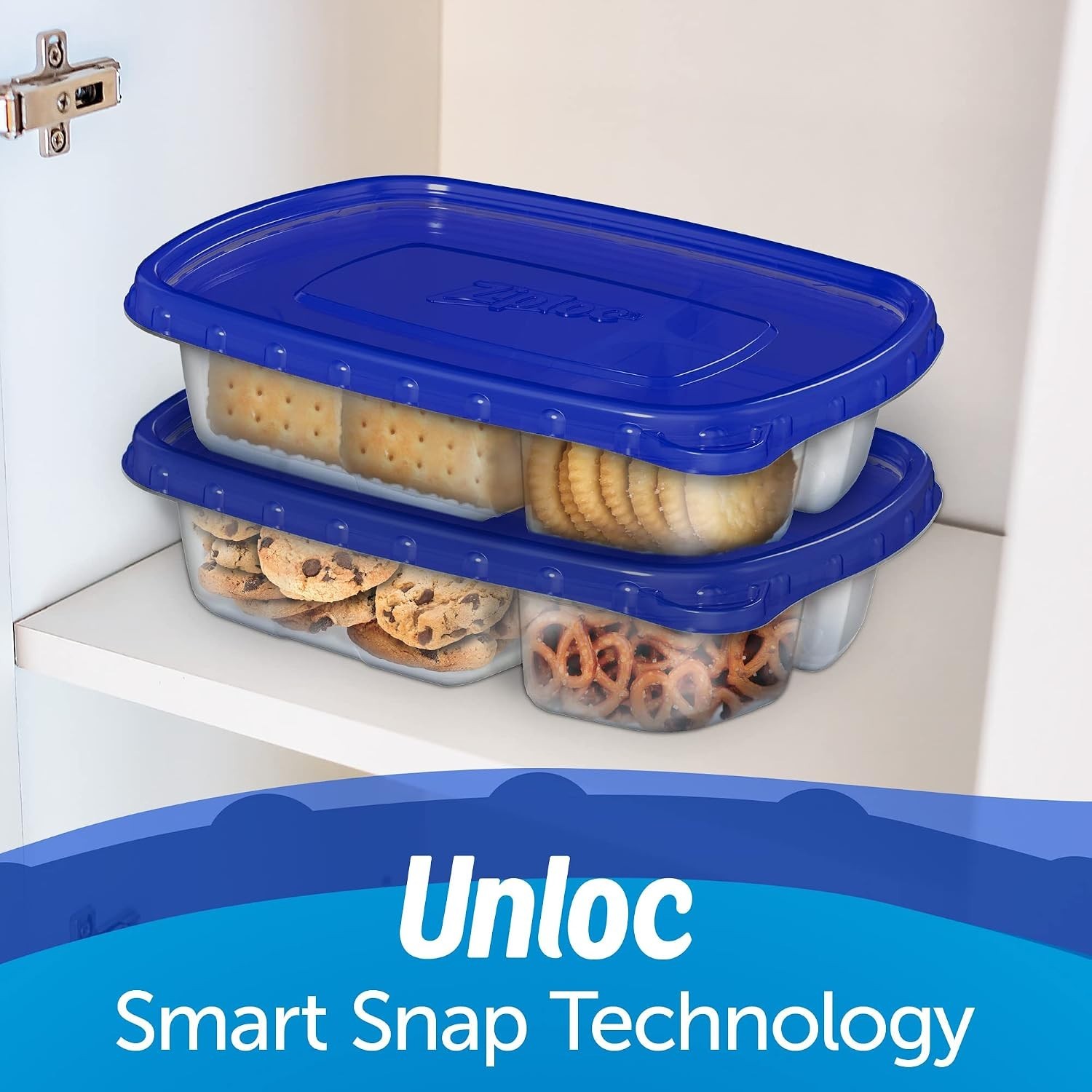 Airtight & Leak-Resistant Meal Prep Containers – 2 Count, Microwave Safe