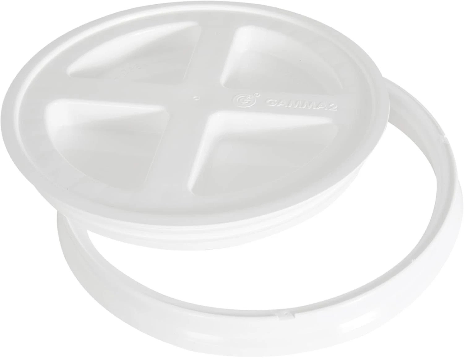 Gamma Seal Lid – Fits 3.5, 5, 6 & 7 Gallon Buckets, Durable & Recyclable