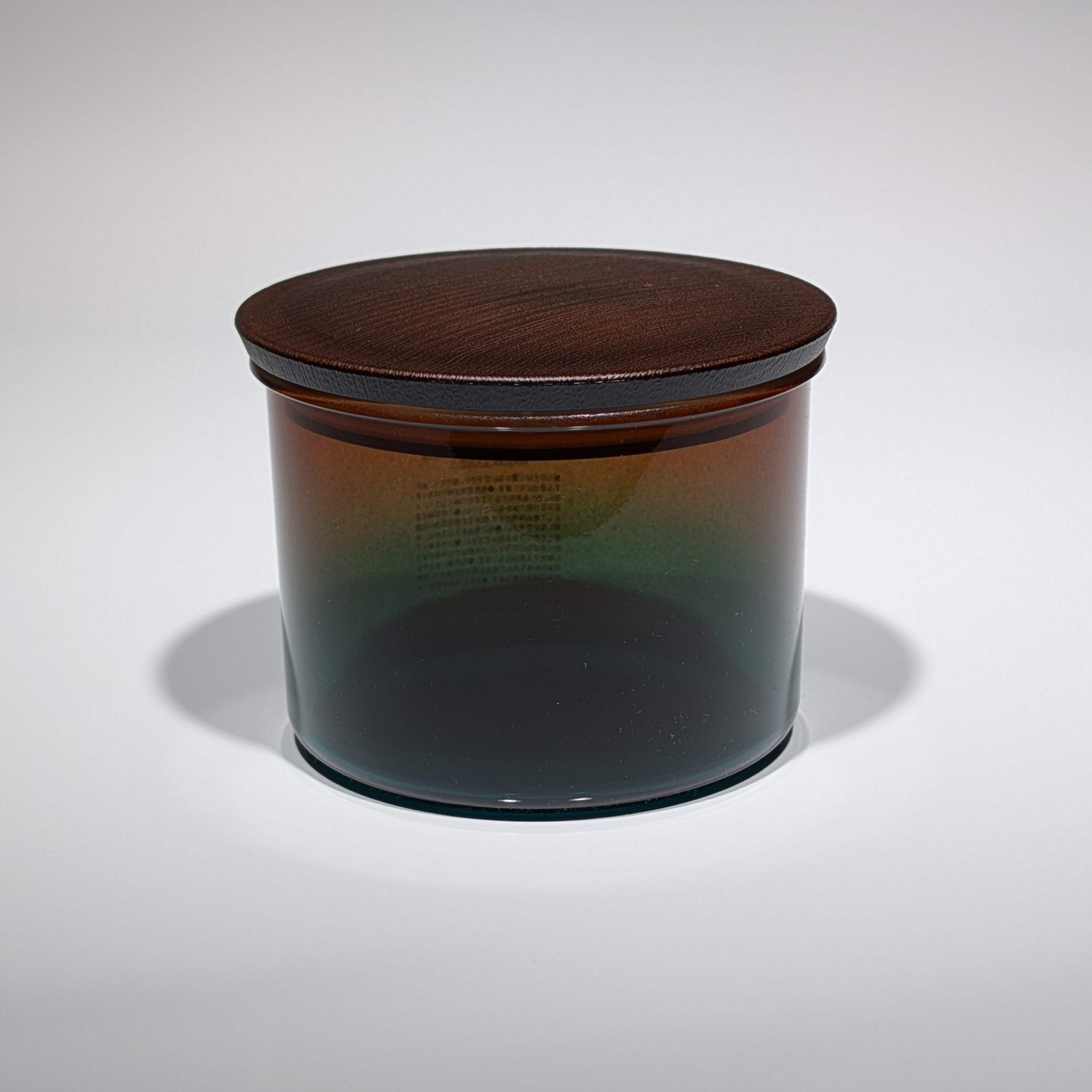 Gradient Round Storage Jar Brown Blue – Japanese Kitchen Storage