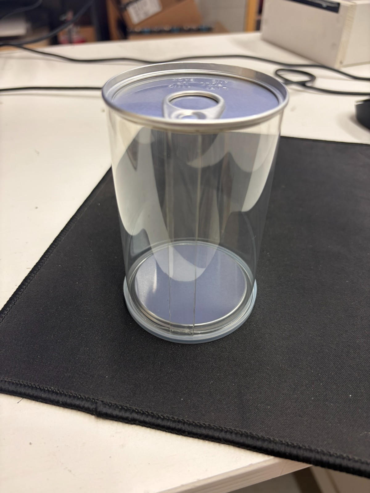 Paper Mart Clear PET Plastic Containers 2.5″ x 4″ Metal Tab 24 Pack