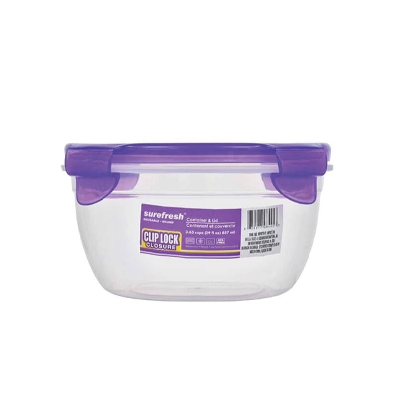sure fresh 29 oz Food Storage Container Round Bowl