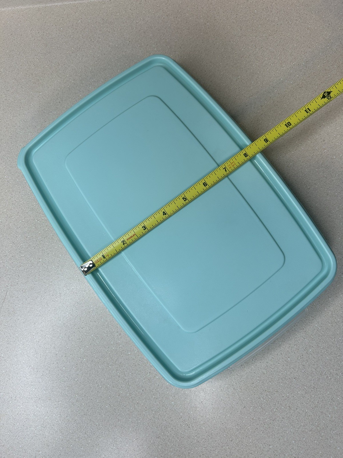 Rubbermaid Egg Keeper #3910 Servin’ Saver Tray Container Holds 20 Eggs Teal Lid