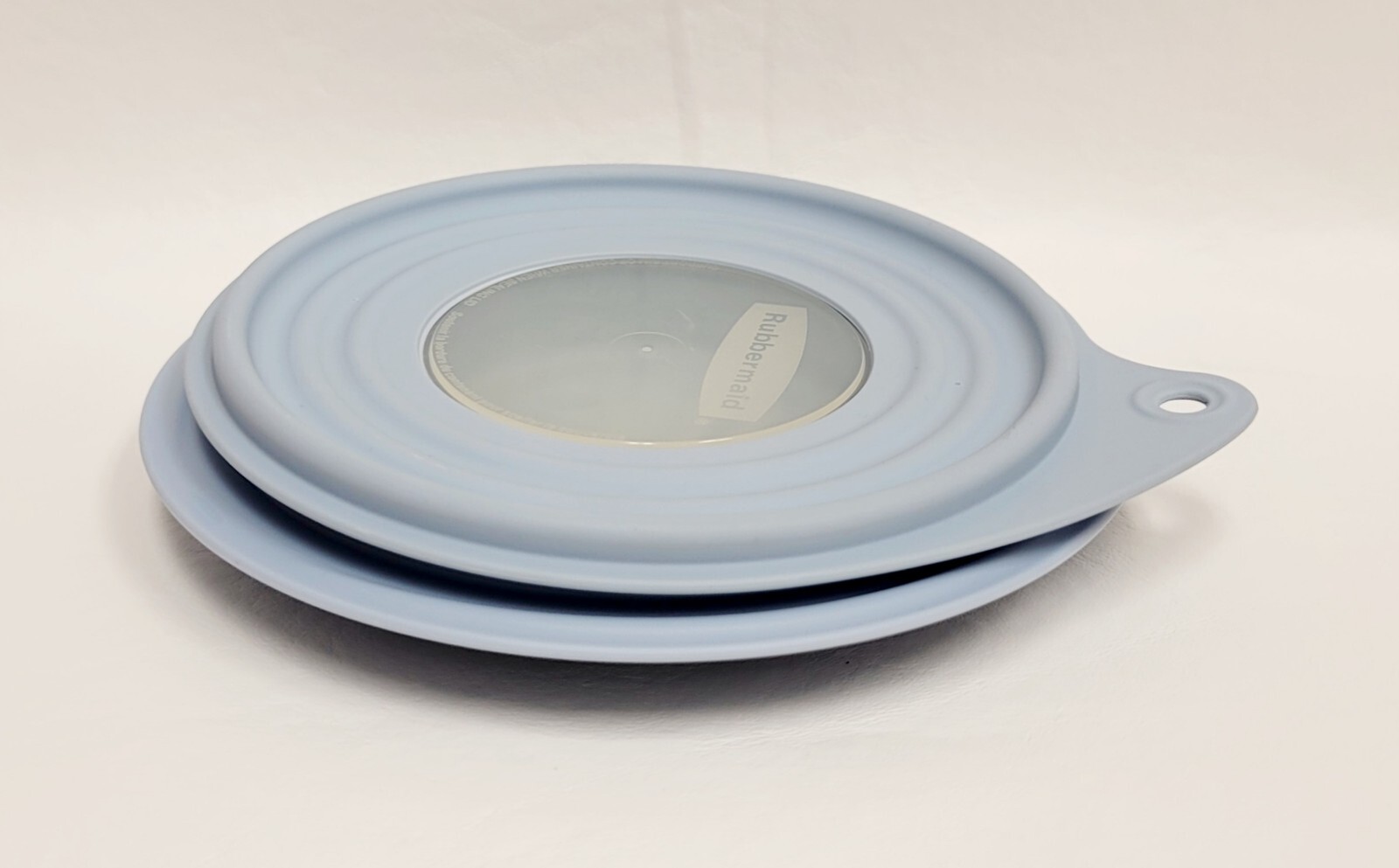 Rubbermaid COLLAPSIBLE 2.5 Cups Food Storage Container Blue Bowl Lid Discont.