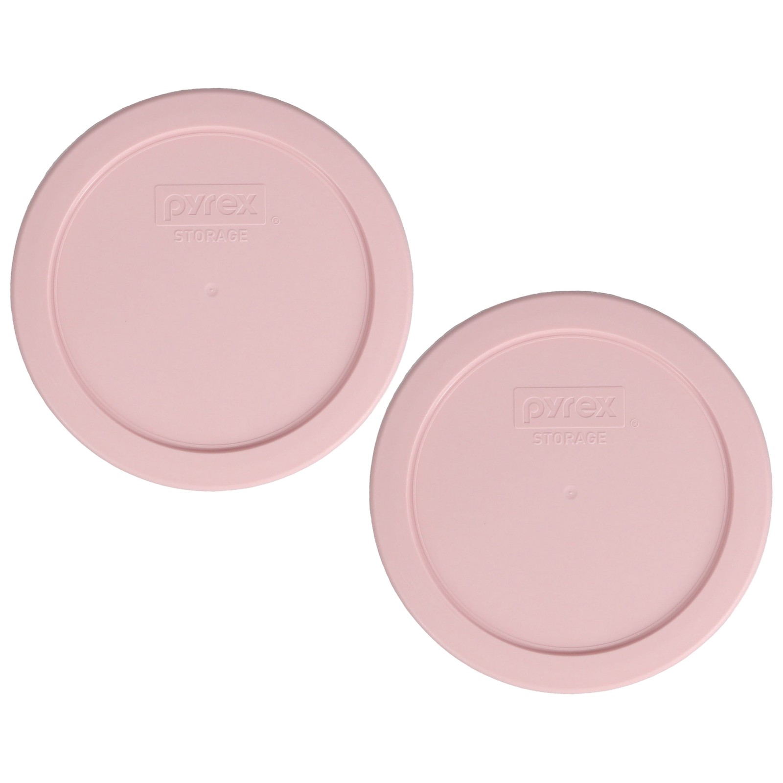 Pyrex 7201-PC Nouveau Pink 4-Cup Food Storage Replacement Lid (2-Pack)