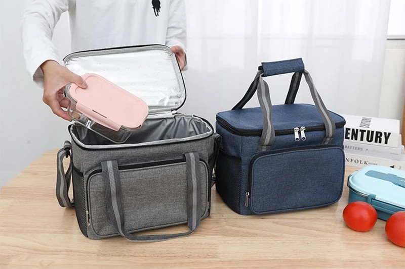 1 Pc Outdoor Picnic Lunch Bag 15L Leakproof Thickened Carry Tote Waterproof
