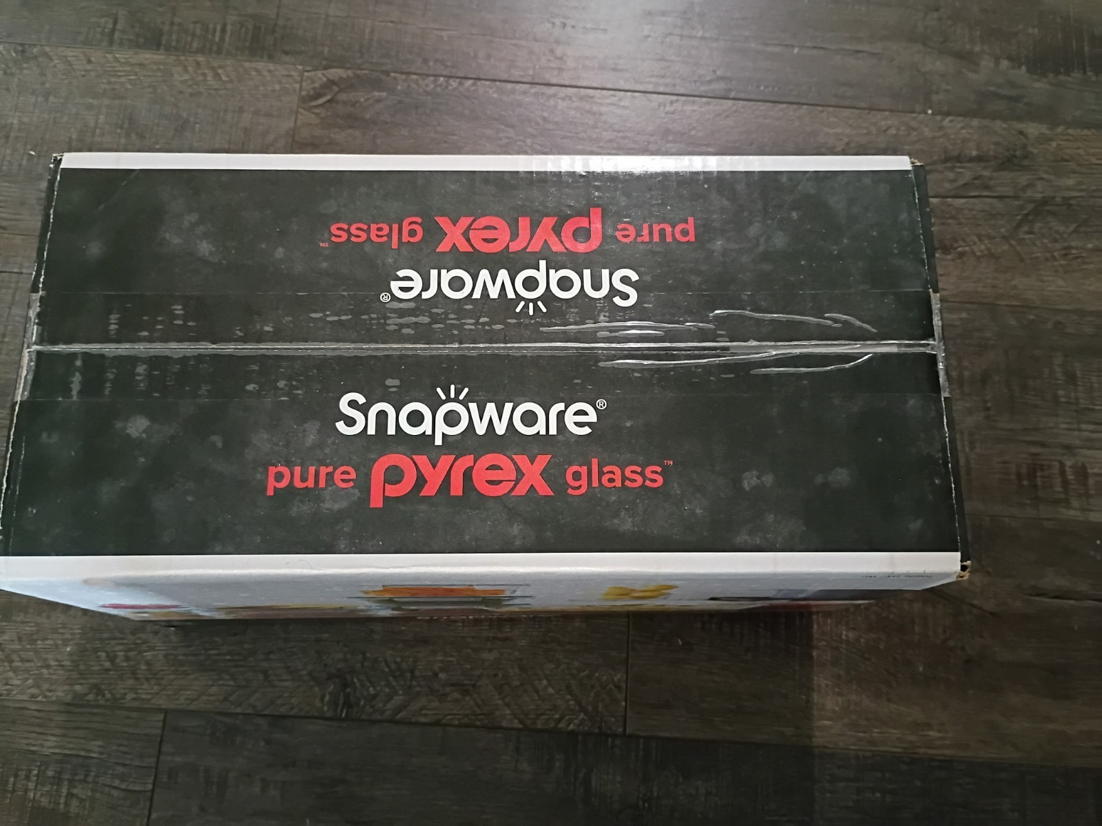 Snapware Pure Pyrex Glass 18pc Food Storage Set Rectangular Airtight Clear