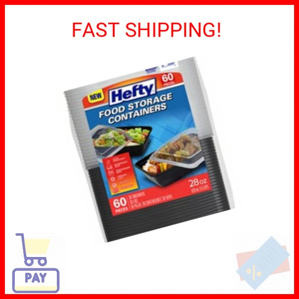 Hefty Food Storage Container (28 oz. 30 ct)