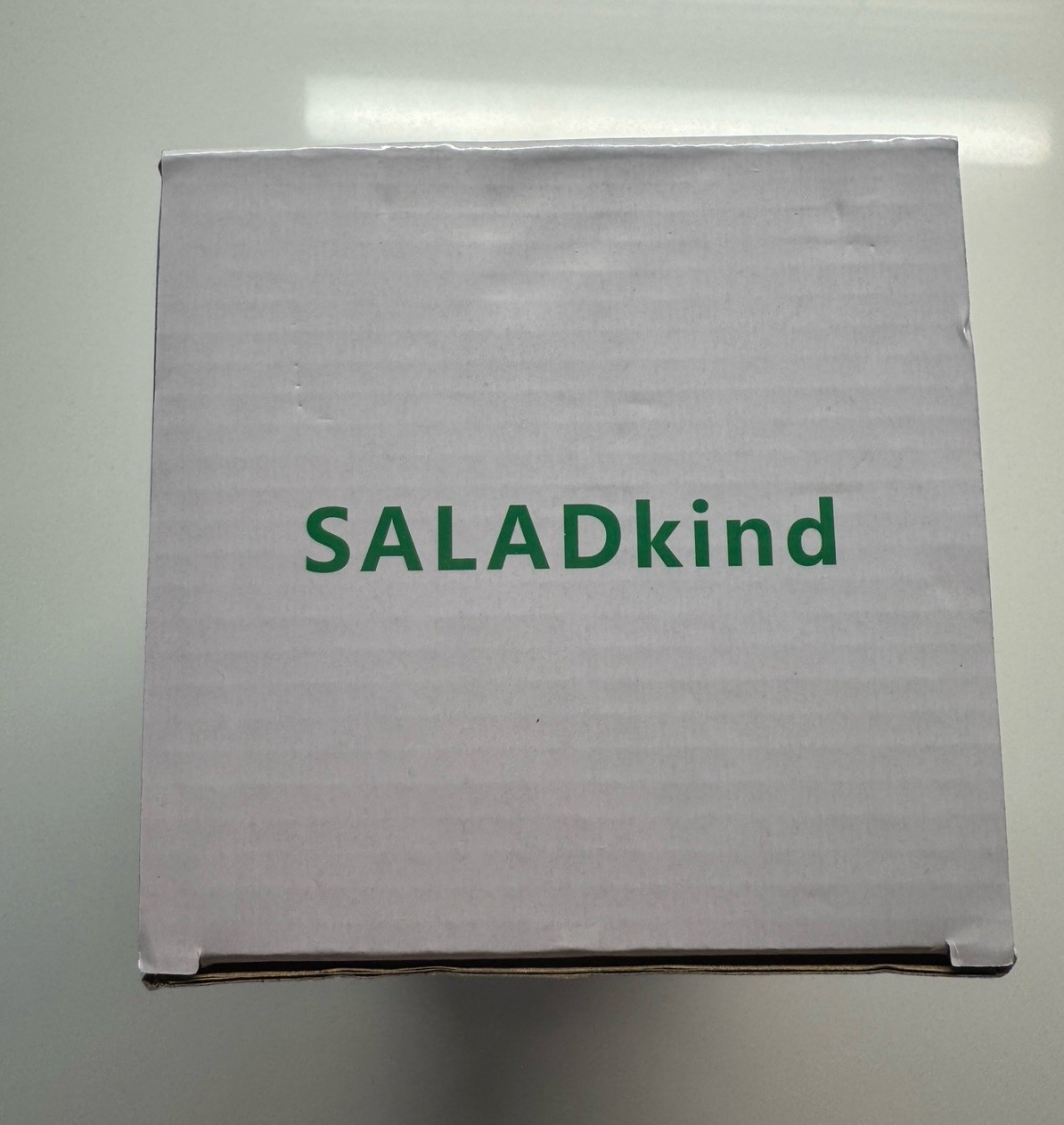 SALADkind Portable Salad Pod; BPA free; dressing compartment; Leakproof lid NIB