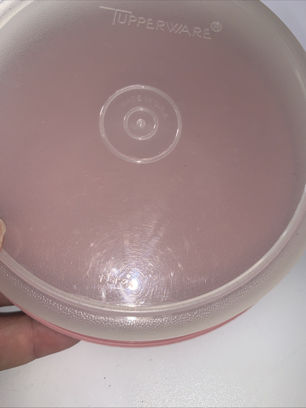 Tupperware Container 1551-2A , 3A, 6A With Lids 61,62,63